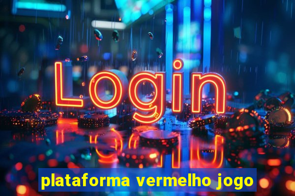 plataforma vermelho jogo